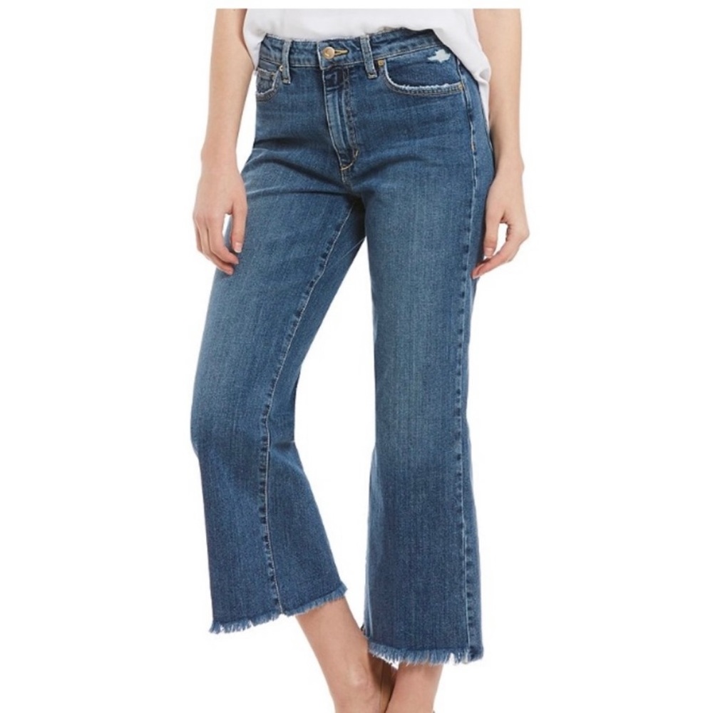 Joe’s Jeans Straight Leg Raw Hem Crop Size 26